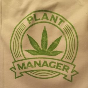 New Custom "Plant Manager" tshirt